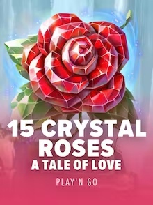 15 Crystal Roses A Taleof Love